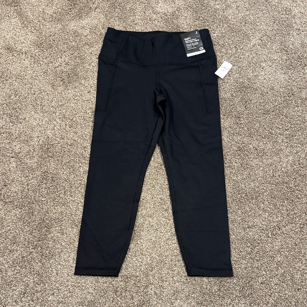 GAP - 7/8 Length - High Compression Black High Rise Leggings - sz Petite S NWT